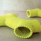 Illustration for article titled Tennis Balls Make Ballsy Benches